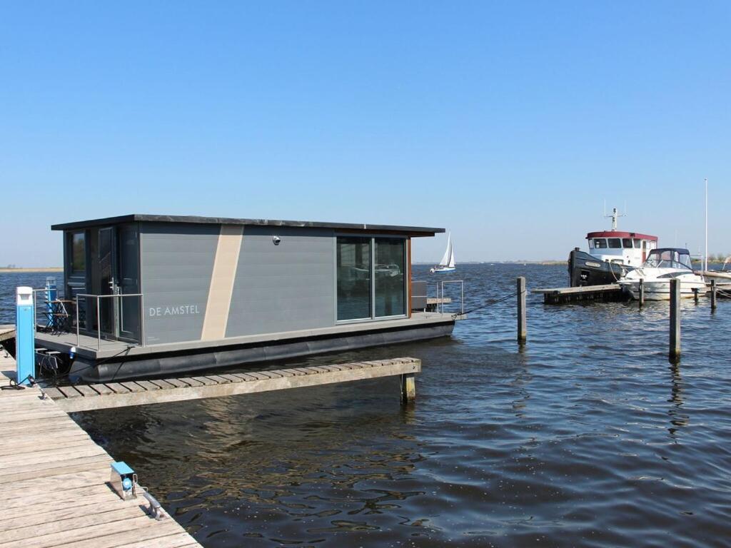 Modern Houseboat With Air Conditioning Located In Marina Uitgeest Eksteriør bilde
